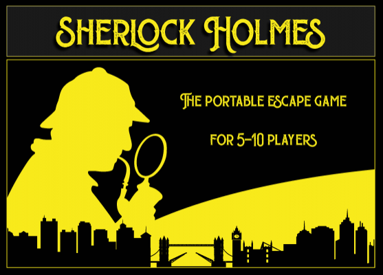 Sherlock hos FOMO - Portabelt Escape Spill